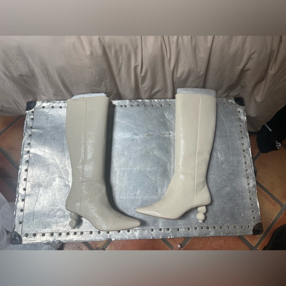 Cult Gaia Lola boot white cream 40 - Picture 3 of 6